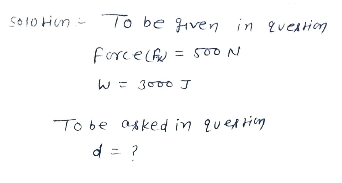 Physics homework question answer, step 1, image 1